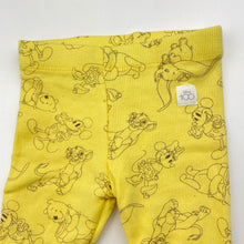 Load image into Gallery viewer, Unisex Disney, stretchy leggings / bottoms, Mickey/Pooh/Dumbo/Simba, EUC, size 000,  