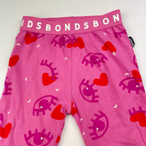 Girls Bonds, stretchy bootcut leggings, marks right knee, FUC, size 1,  