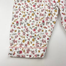 Load image into Gallery viewer, Girls floral, flannel cotton pyjama pants, GUC, size 000,  