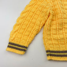 Load image into Gallery viewer, Boys handmade, knit sweater / jumper, pilling, armpit to armpit: 27cm, armpit to cuff: 20.5cm, FUC, size 2,  