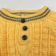 Load image into Gallery viewer, Boys handmade, knit sweater / jumper, pilling, armpit to armpit: 27cm, armpit to cuff: 20.5cm, FUC, size 2,  