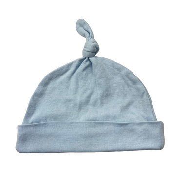 Boys Anko, blue cotton hat / beanie, EUC, size 000,  