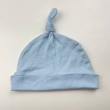 Load image into Gallery viewer, Boys Anko, blue cotton hat / beanie, EUC, size 000,  