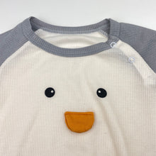 Load image into Gallery viewer, Unisex lightweight, novelty romper, penguin, EUC, size 0-1,  