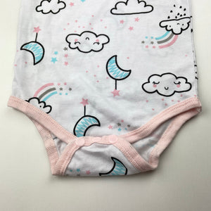 Girls JY.COZY, lightweight bodysuit / romper, EUC, size 00,  