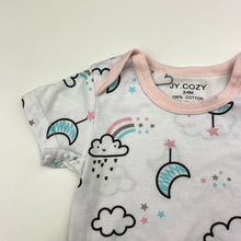 Load image into Gallery viewer, Girls JY.COZY, lightweight bodysuit / romper, EUC, size 00,  
