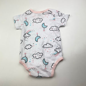 Girls JY.COZY, lightweight bodysuit / romper, EUC, size 00,  