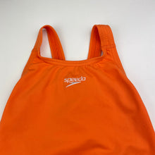 Load image into Gallery viewer, Girls Speedo, orange swim one-piece, GUC, size 7,  