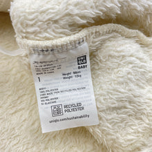 Load image into Gallery viewer, Unisex Uniqlo, cream zip up sweater, sheep, EUC, size 1,  