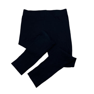 Girls Brilliant Basics, black stretchy leggings, Inside leg: 55cm, EUC, size 8,  