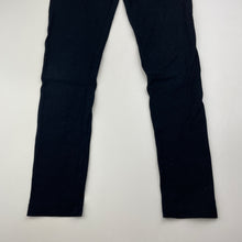 Load image into Gallery viewer, Girls Brilliant Basics, black stretchy leggings, Inside leg: 55cm, EUC, size 8,  