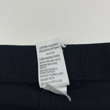 Load image into Gallery viewer, Girls Brilliant Basics, black stretchy leggings, Inside leg: 55cm, EUC, size 8,  