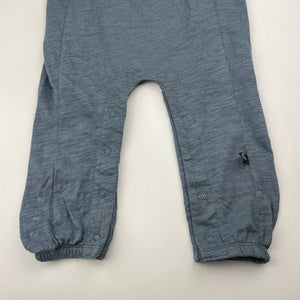 Unisex KIDDING AROUND, lightweight cotton overalls / romper, FUC, size 1,  