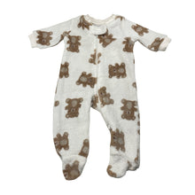 Load image into Gallery viewer, Unisex Anko, soft fleece zip coverall / romper, EUC, size 0000,  