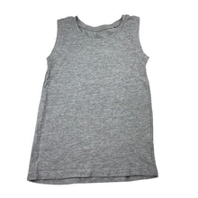 Load image into Gallery viewer, Boys Favourites, grey marle tank top, FUC, size 7,  