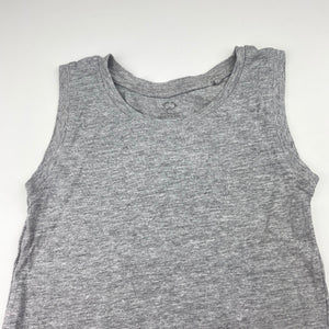Boys Favourites, grey marle tank top, FUC, size 7,  