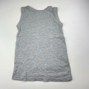 Boys Favourites, grey marle tank top, FUC, size 7,  