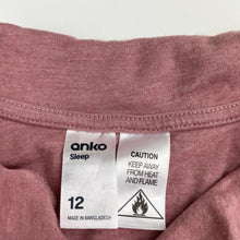 Load image into Gallery viewer, Girls Anko, cotton/modal long sleeve pyjama top, GUC, size 12,  