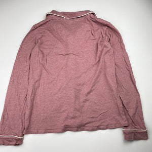 Girls Anko, cotton/modal long sleeve pyjama top, GUC, size 12,  