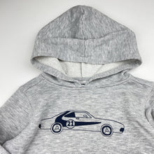 Load image into Gallery viewer, Boys Anko, grey marle hoodie sweater, pilling &amp; light marks, FUC, size 5,  