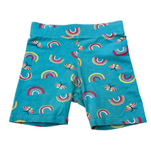 Load image into Gallery viewer, Girls KID, colourful bike shorts, elasticated, FUC, size 4,  