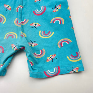 Girls KID, colourful bike shorts, elasticated, FUC, size 4,  