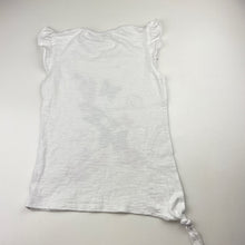 Load image into Gallery viewer, Girls WA Jacobs, cotton tee / top, butterflies, GUC, size 7-8,  