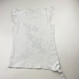 Girls WA Jacobs, cotton tee / top, butterflies, GUC, size 7-8,  