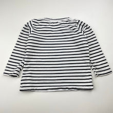 Load image into Gallery viewer, Unisex Bonds, striped Aust cotton long sleeve tee / top, FUC, size 1,  