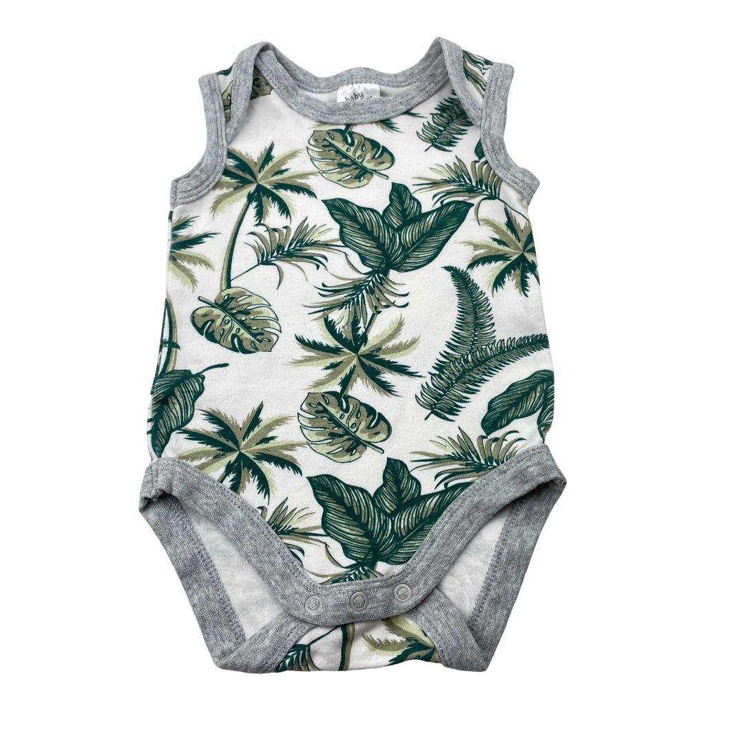 Unisex Baby Berry, cotton bodysuit / romper, GUC, size 00,  