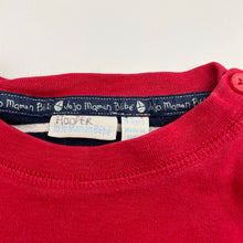 Load image into Gallery viewer, Boys JoJo Maman Bebe, cotton long sleeve top, wash fade &amp; marks right sleeve, FUC, size 4-5,  