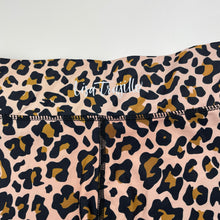 Load image into Gallery viewer, Girls Lisa Trujillo, leopard print activewear shorts, Sz: 4XL, EUC, size 14-16,  