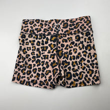 Load image into Gallery viewer, Girls Lisa Trujillo, leopard print activewear shorts, Sz: 4XL, EUC, size 14-16,  
