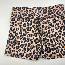 Load image into Gallery viewer, Girls Lisa Trujillo, leopard print activewear shorts, Sz: 4XL, EUC, size 14-16,  