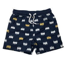 Load image into Gallery viewer, Boys DC Comics, Batman lightweight board shorts, elasticated, EUC, size 6,  