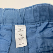 Load image into Gallery viewer, Boys Urban Supply, blue stretch cotton shorts, adjustable, GUC, size 10,  
