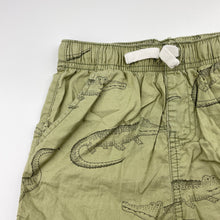 Load image into Gallery viewer, Boys Anko, lightweight cotton shorts, elasticated, crocodiles, FUC, size 7,  