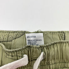 Load image into Gallery viewer, Boys Anko, lightweight cotton shorts, elasticated, crocodiles, FUC, size 7,  