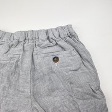 Load image into Gallery viewer, Boys Next, grey linen / cotton shorts, adjustable, EUC, size 6-7,  