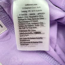 Load image into Gallery viewer, Girls Cotton On, purple bike shorts, elasticated, GUC, size 5,  