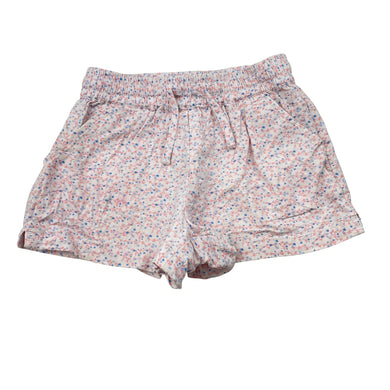 Girls Cotton On, floral cotton shorts, elasticated, GUC, size 4,  