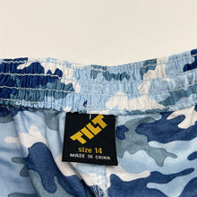 Load image into Gallery viewer, Boys Tilt, lightweight pyjama shorts, elasticated, EUC, size 14,  