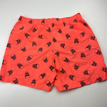 Load image into Gallery viewer, Boys Favourites, fluoro board shorts, elasticated, skulls, GUC, size 12,  