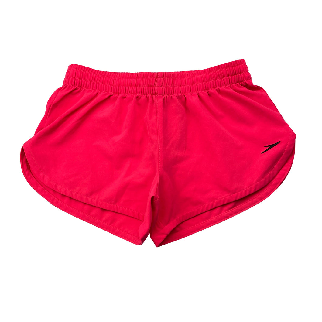 Girls Speedo, lightweight swim shorts, elasticated, EUC, size 8,  