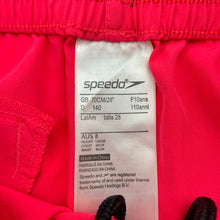 Load image into Gallery viewer, Girls Speedo, lightweight swim shorts, elasticated, EUC, size 8,  