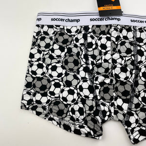 Boys Tilt, stretchy pyjama shorts, soccer, NEW, size 8-10,  