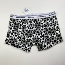 Load image into Gallery viewer, Boys Tilt, stretchy pyjama shorts, soccer, NEW, size 8-10,  