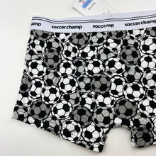 Load image into Gallery viewer, Boys Tilt, stretchy pyjama shorts, soccer, NEW, size 8-10,  