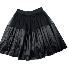 Load image into Gallery viewer, Girls Sirin Girls, lined black skirt, elasticated, L: 42cm, GUC, size 8-9,  