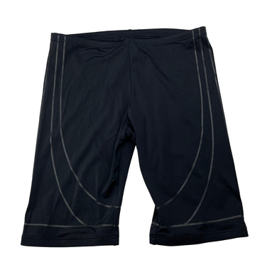 Boys Tilt, black swim shorts, elasticated, EUC, size 14,  